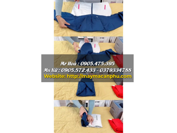 cách gấp áo khoác