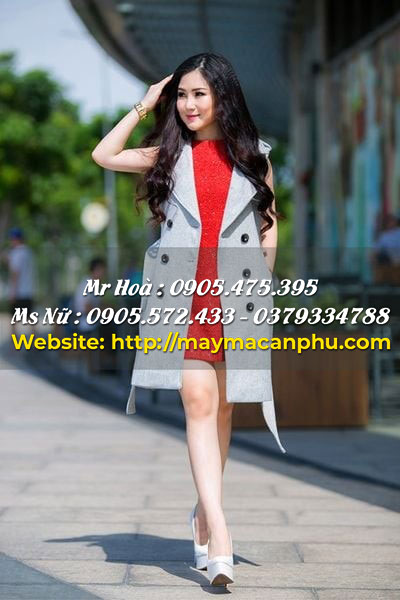 Áo khoác dài gile giúp mang lại sự trẻ trung, cá tính