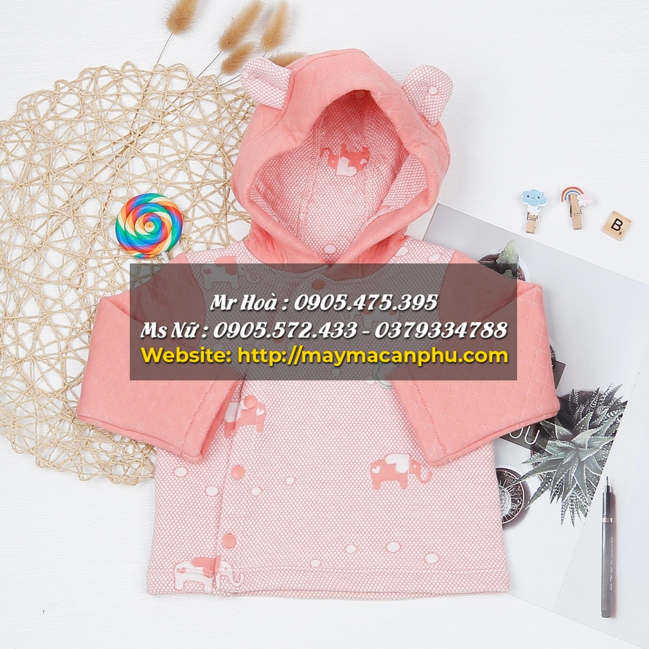 Công thức cắt may áo khoác trẻ em