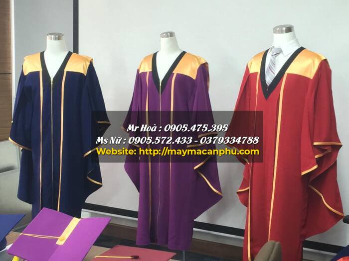 Quy định màu áo tốt nghiệp