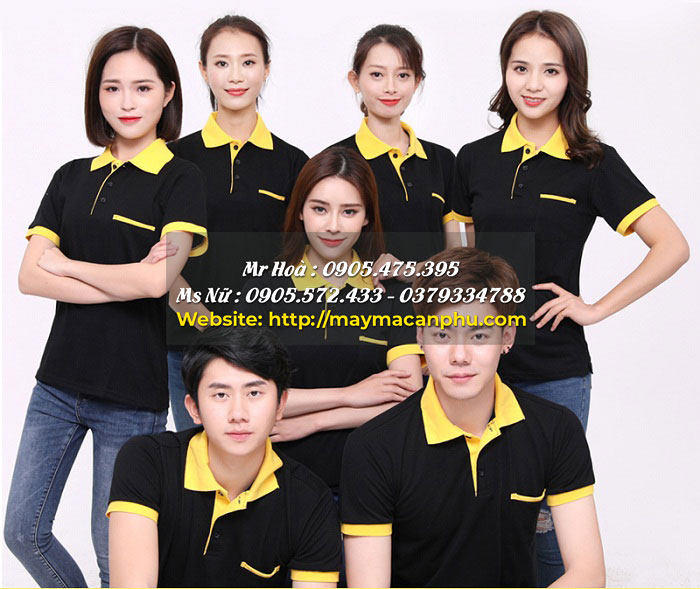 may áo thun đồng phục cho công ty