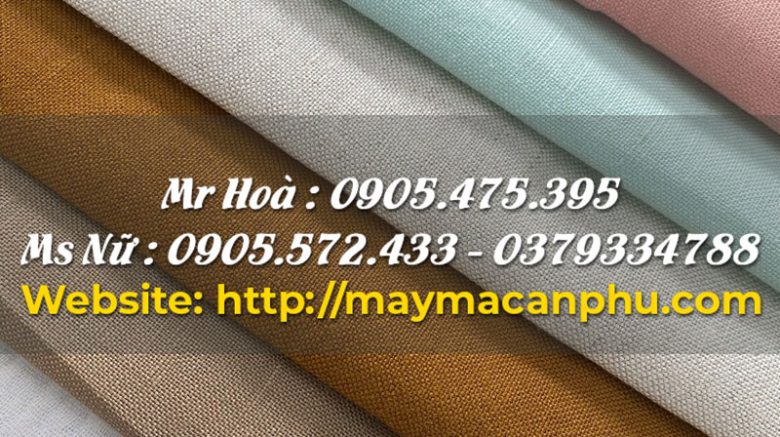 Vải linen dùng trong sản xuất áo thun