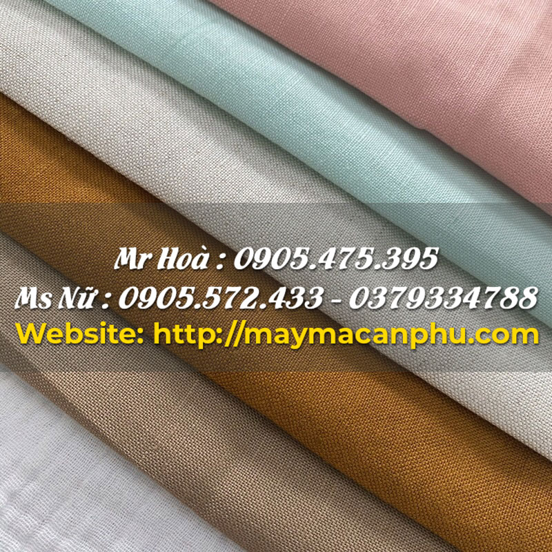 Vải linen dùng trong sản xuất áo thun