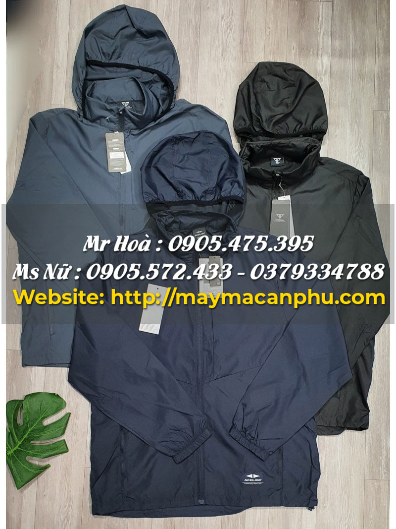 áo khoác gió nam 1 lớp giá rẻ