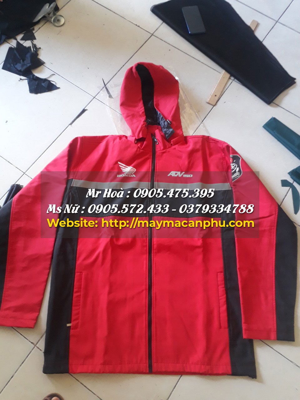 Các loại vải may áo khoác gió