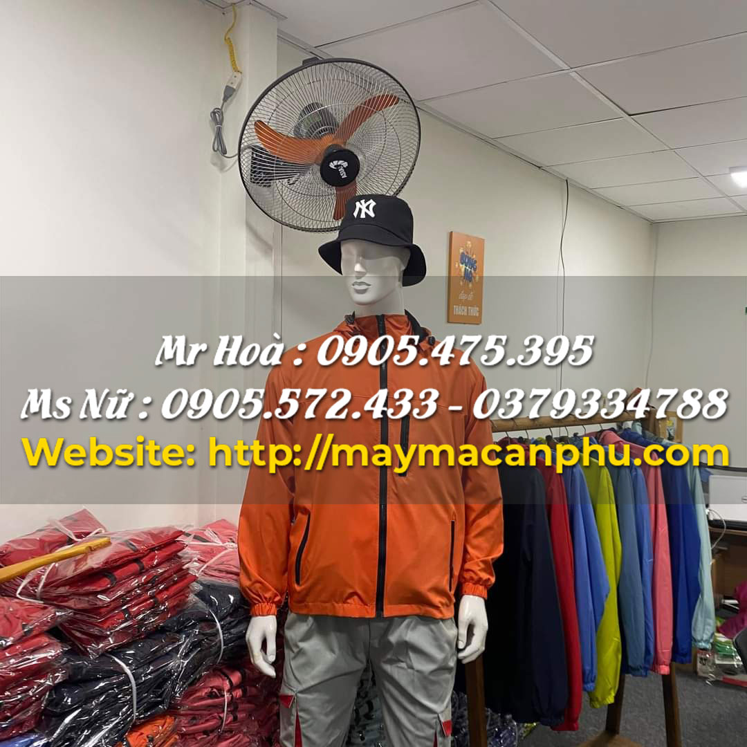 Mẫu áo khoác nam 1 lớp