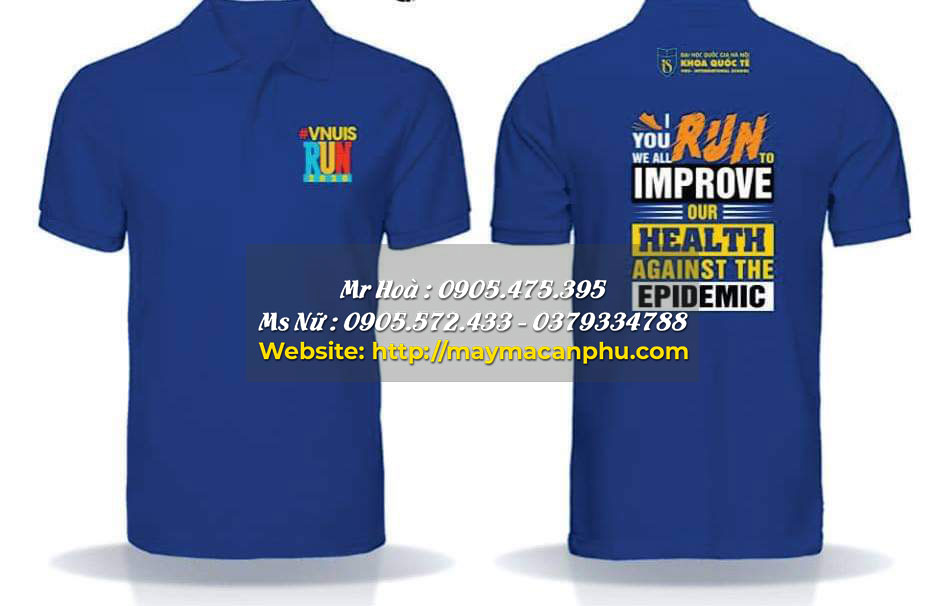 May đồng phục áo thun tại May mặc An Phú