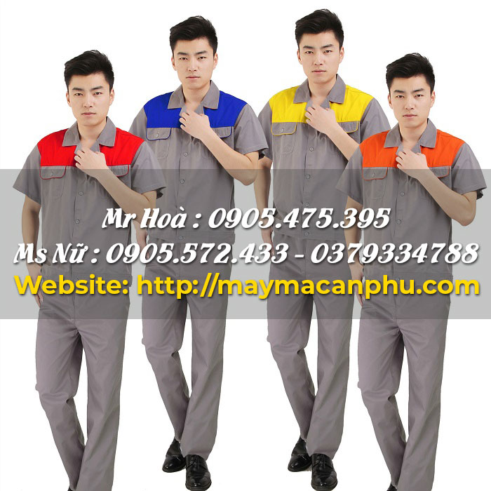 Size quần áo bảo hộ lao động