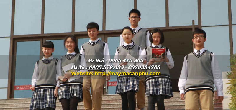 Áo khoác đồng phục học sinh Trung Quốc
