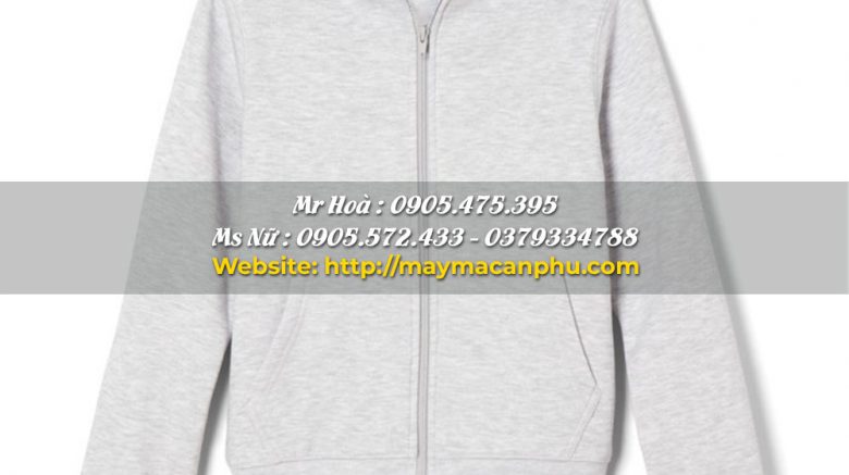 Mẫu áo khoác đồng phục học sinh có mũ nỉ hợp với mùa đông của miền bắc