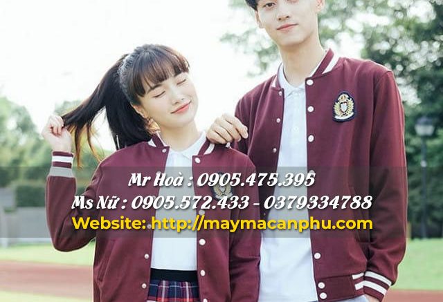 Mẫu áo khoác đồng phục học sinh nam