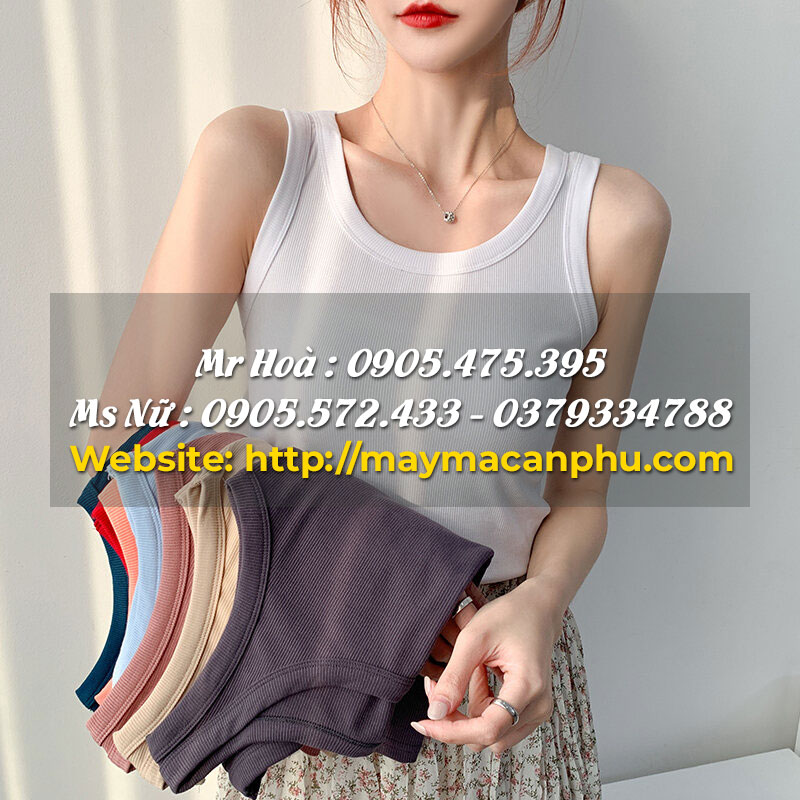 Mẫu áo thun ba lỗ nữ