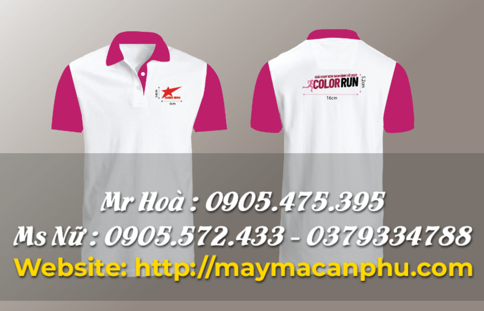 Áo thun đồng phục có cổ