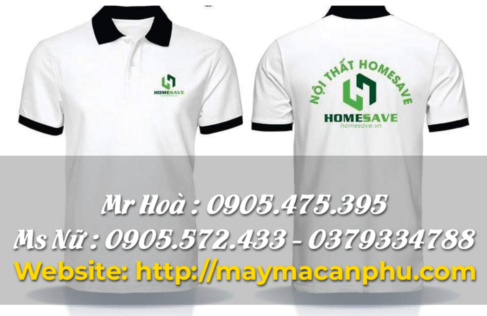 Áo thun đồng phục có cổ