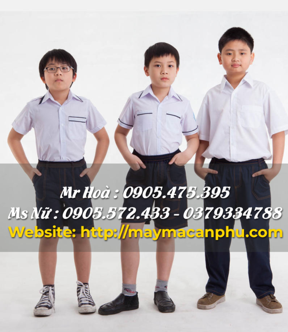 loại vải phù hợp để may đồng phục học sinh