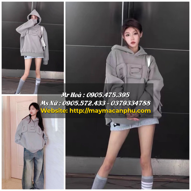 Địa chỉ may áo hoodie theo yêu cầu
