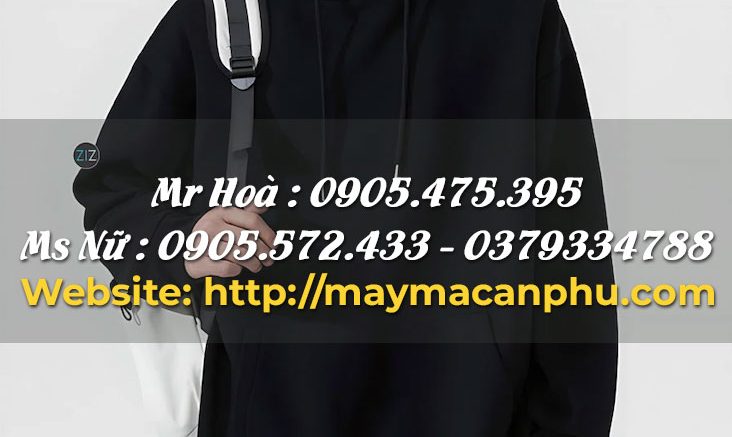 Lưu ý khi chọn size áo hoodie