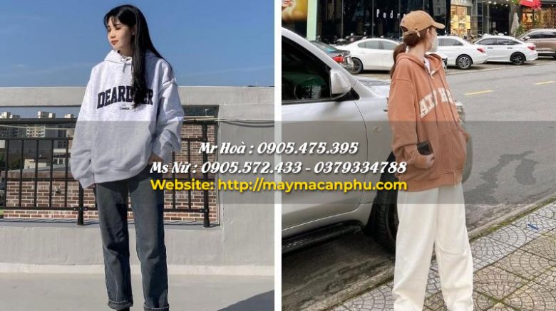 Trở nên năng động với phong cách mix đồ với áo hoodie nữ với quần dài