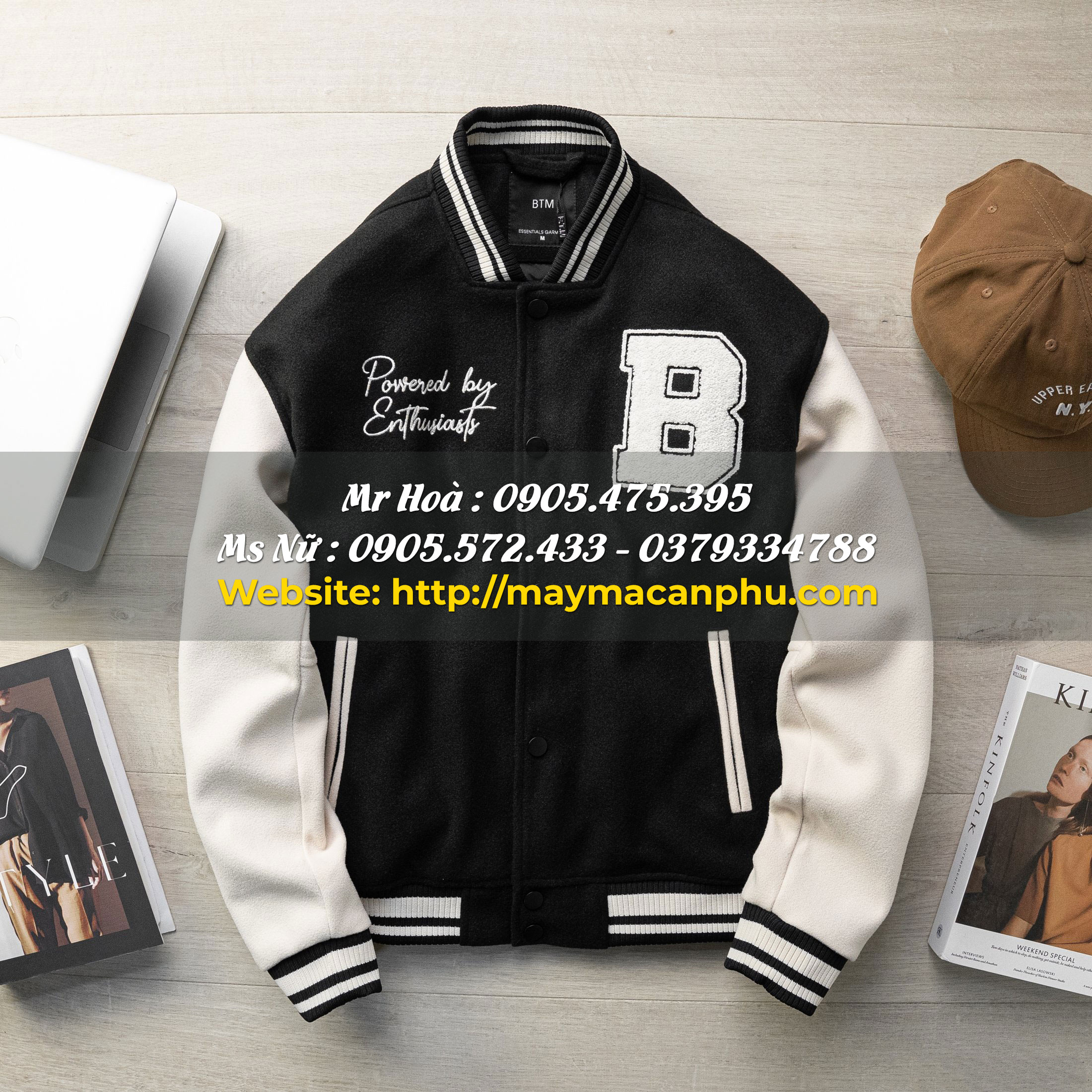 Một số loại chất liệu may áo khoác phổ biến