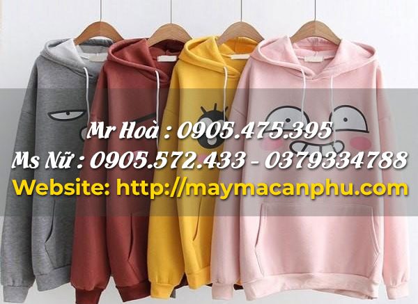 Tổng hợp các loại vải may áo hoodie đẹp.