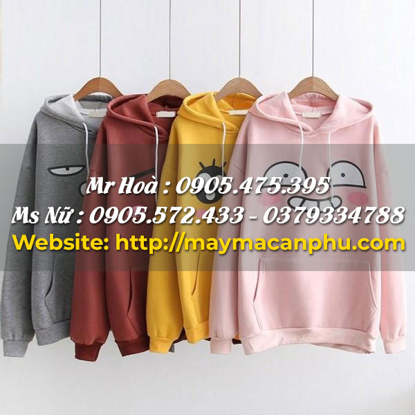 Tổng hợp các loại vải may áo hoodie đẹp.