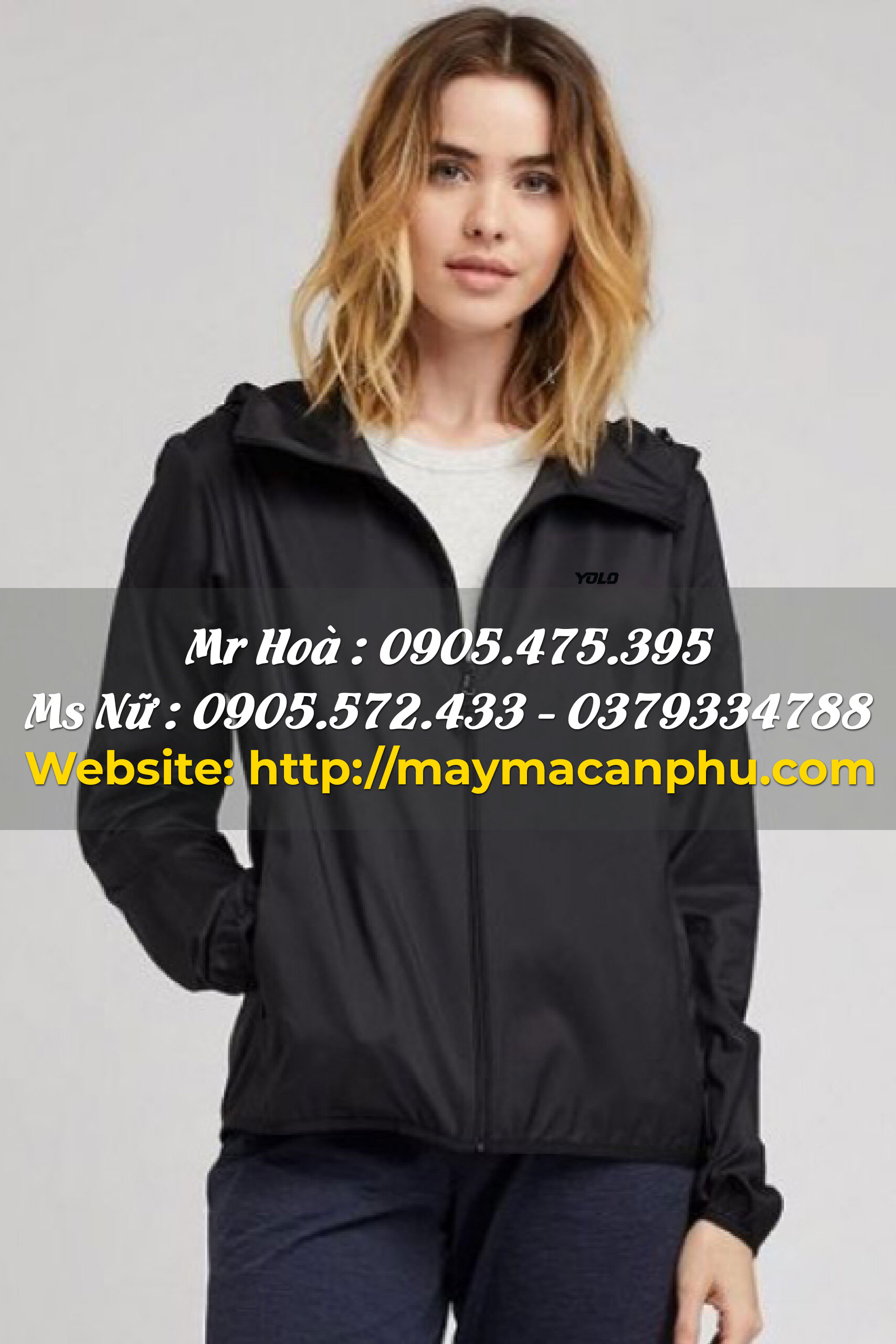 Xưởng may áo khoác 1 lớp