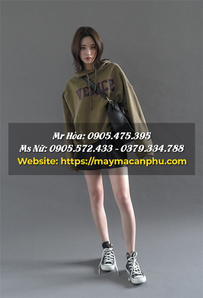 Phối đồ với áo hoodie nữ