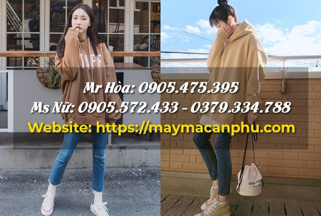 May áo hoodie chất lượng cao tại An Phú