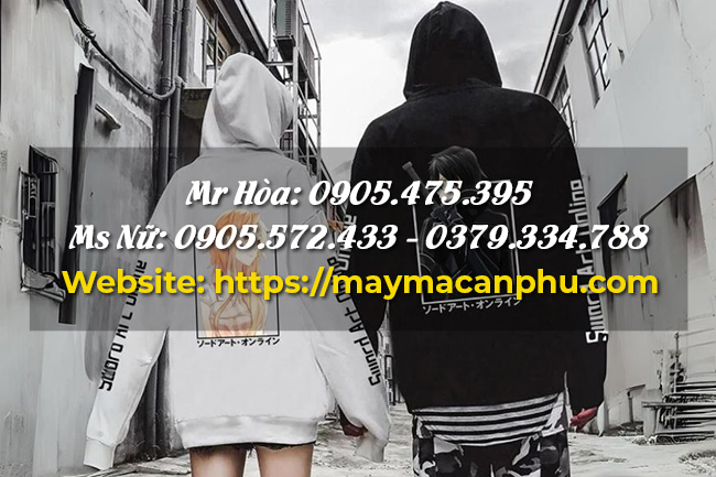 May Mặc An Phú – Xưởng may áo hoodie hoạt hình chất lượng cao, uy tín hàng đầu