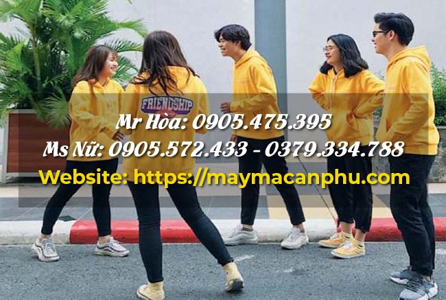Đặt May Áo Hoodie Nhóm Ở Đâu Uy Tín, Giá Tốt?
