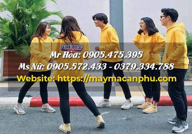 Đặt May Áo Hoodie Nhóm Ở Đâu Uy Tín, Giá Tốt?