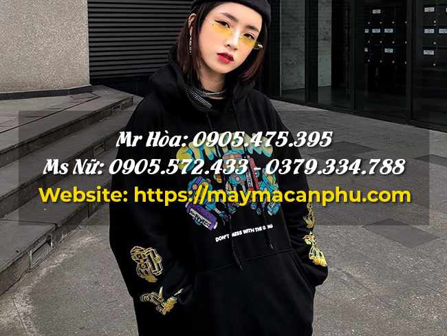 Hoodie in chuyển nhiệt full màu – Tạo hiệu ứng thị giác mạnh