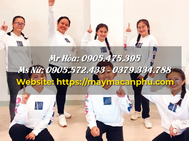 May áo hoodie nhóm nhảy ở đâu uy tín?