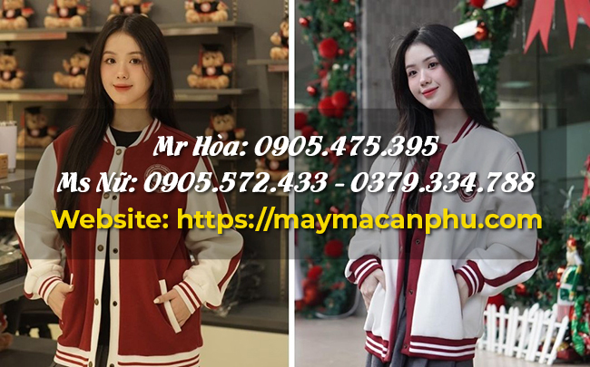 Các mẫu áo khoác học sinh trẻ trung được ưa chuộng