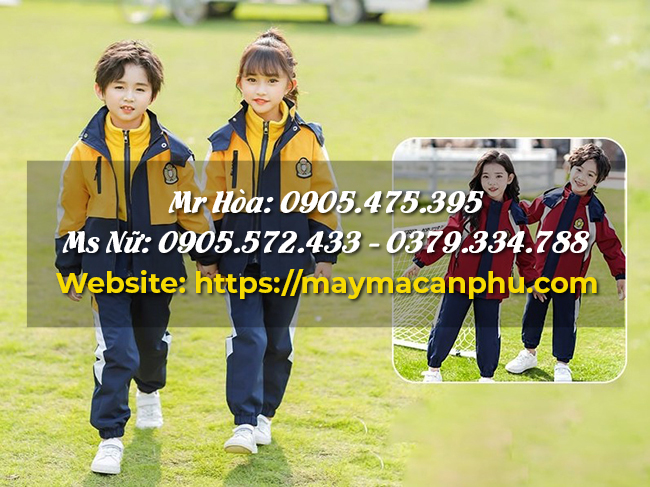 Áo Khoác Thể Thao Cho Học Sinh