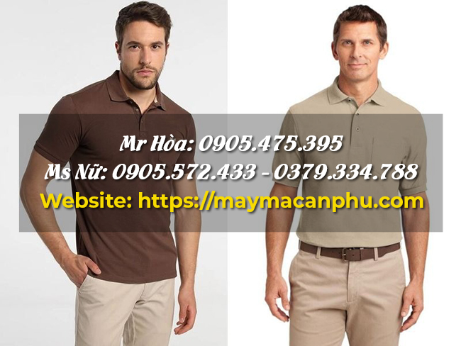 Những kiểu dáng áo thun polo cho nam phổ biến
