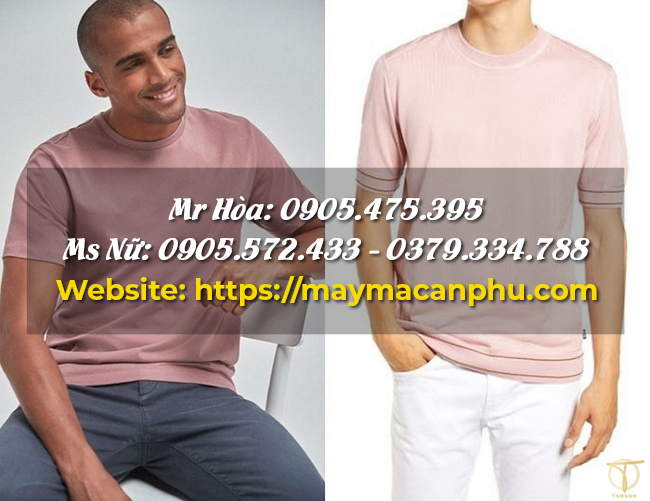 Da ngăm mặc áo thun màu gì?