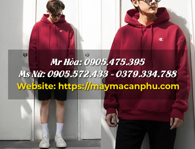 Vì sao nên chọn đặt may áo hoodie số lượng lớn?