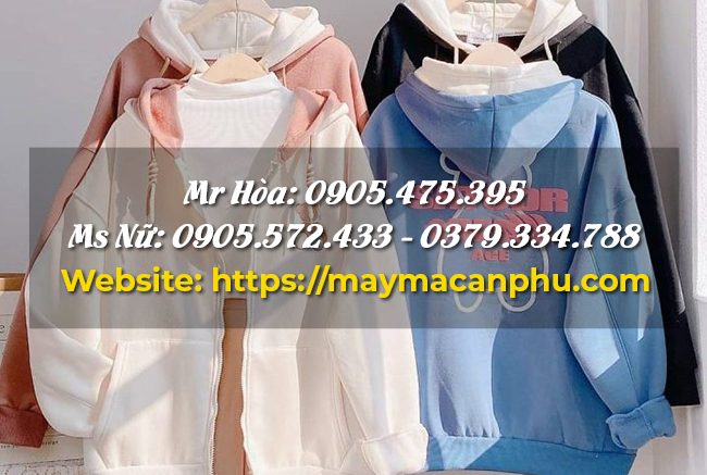 Vì sao nên chọn May Mặc An Phú khi đặt may áo hoodie thời trang?