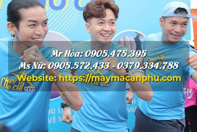 Đặt may áo thun theo yêu cầu cho đơn vị tổ chức sự kiện