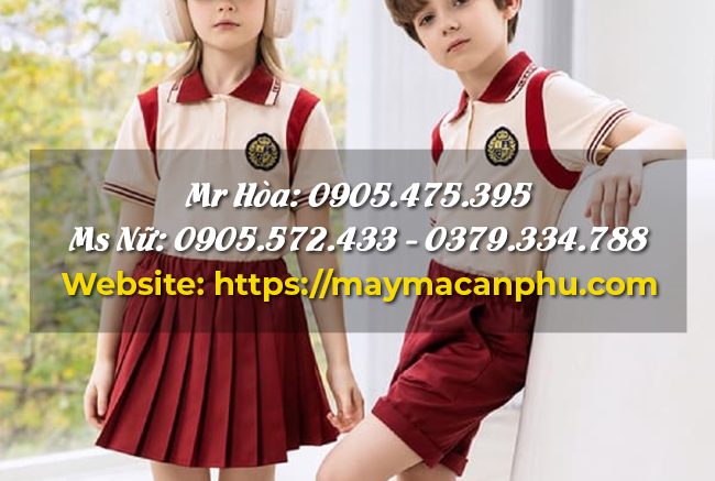 Mẫu đồng phục tiểu học đẹp