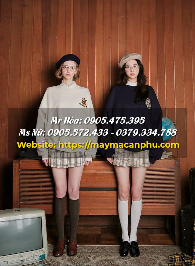 Sự thịnh hành của áo hoodie mix chân váy ngắn