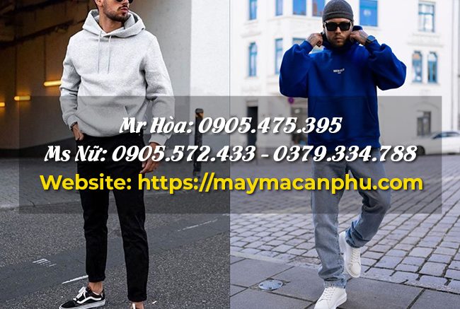 Hoodie dáng dài + Giày thể thao: “Giả váy” cực trendy