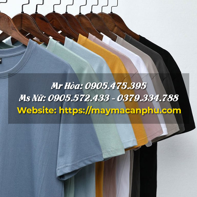 Địa chỉ xưởng may áo thun giá rẻ nhất TP.HCM.