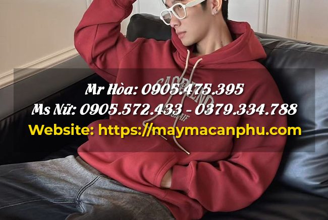 Áo hoodie nỉ bông dày ấm – Phù hợp cho nhiều hoàn cảnh