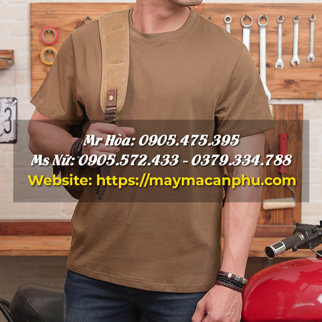 Mẫu áo thun cổ tròn – sự lựa chọn phù hợp cho mọi độ tuổi