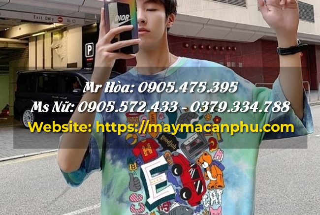 Công nghệ in áo thun in hình sáng tạo phổ biến hiện nay