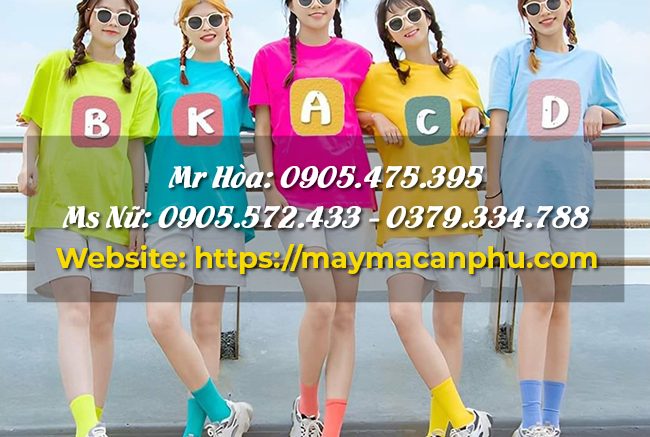 Thiết kế sáng tạo khi may áo thun đồng phục nhóm
