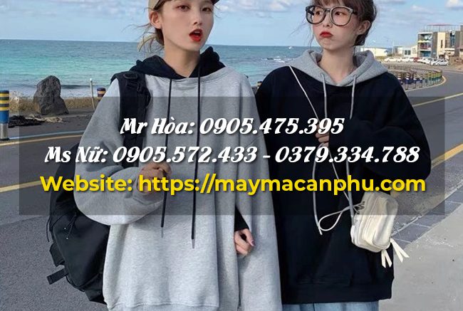 Dễ dàng phối đồ với áo hoodie khi đi học, đi chơi