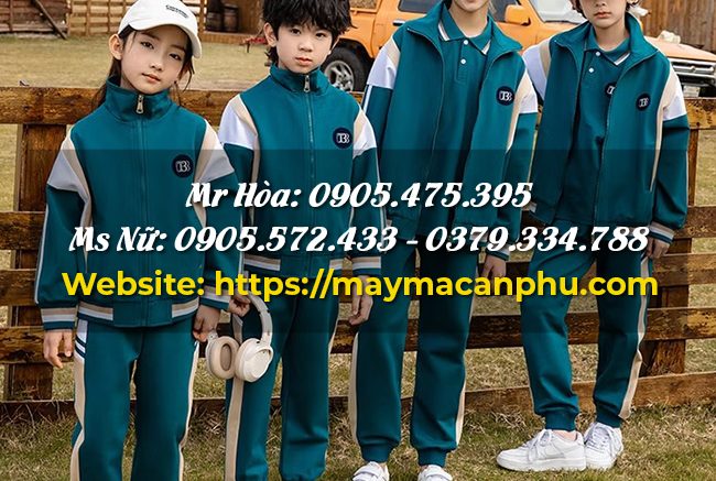 May Mặc An Phú – địa điểm đặt áo khoác lớp được nhiều trường tin chọn
